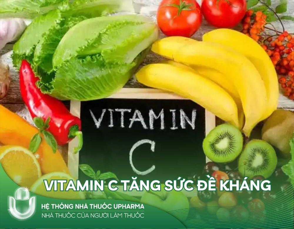 Vì sao vitamin C tăng sức đề kháng?