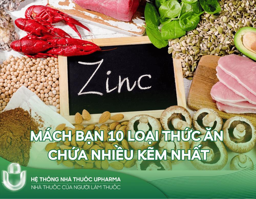 Mách bạn 10 loại thức ăn chứa nhiều kẽm nhất